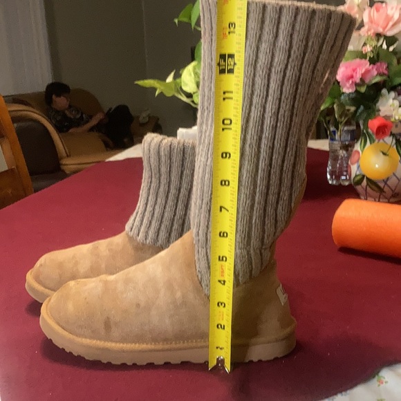 Ugg Australia Cambridge knit fold boots / booties. - Picture 13 of 13